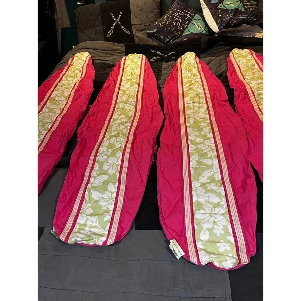 Pottery barn kids luau pink surfboard dining table runner runners